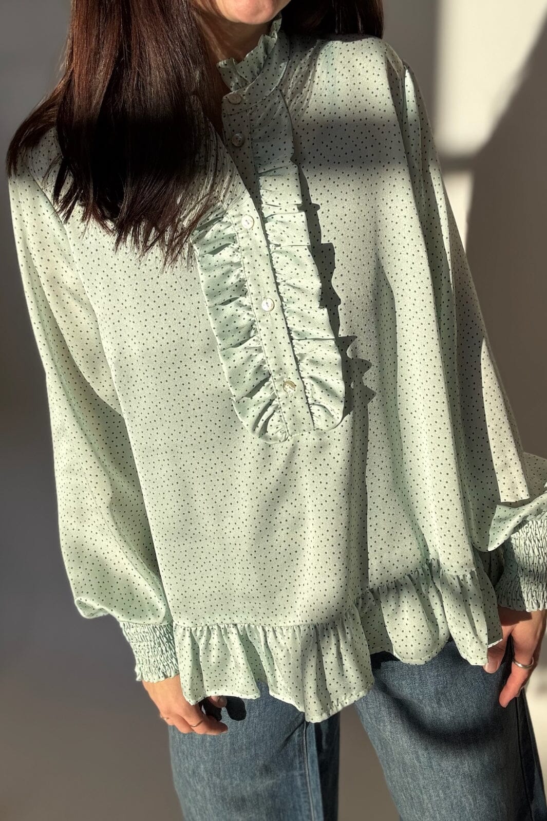 Love & Divine - Love947-3 18305 - 804 - Mint Dot Bluser
