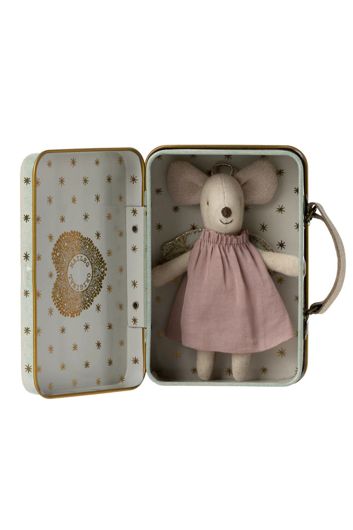 Maileg - Engel Mus i Kuffert Legetøj