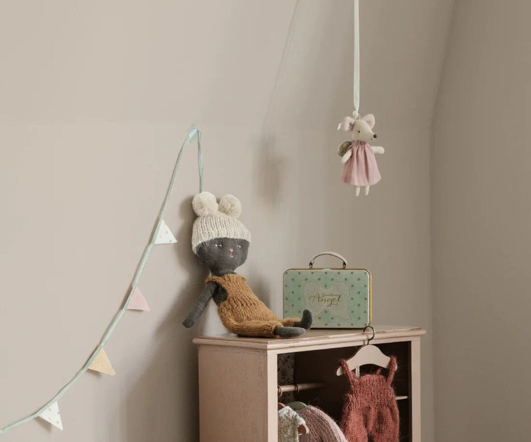 Maileg - Engel Mus i Kuffert Legetøj