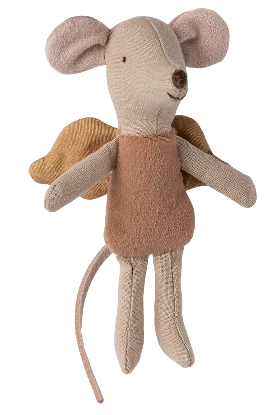 Maileg - Fe Mus, Little - Pudder - Littlesister/Brother - 17-5106-00 Legetøj