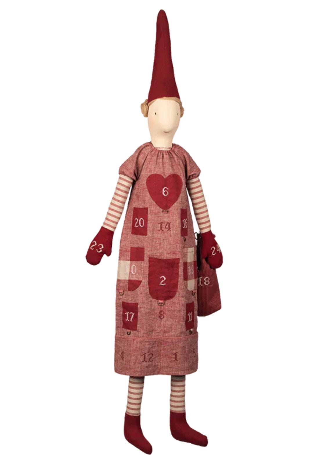 Maileg - Kalendernisse - Pige - 14-5476-00 Julepynt