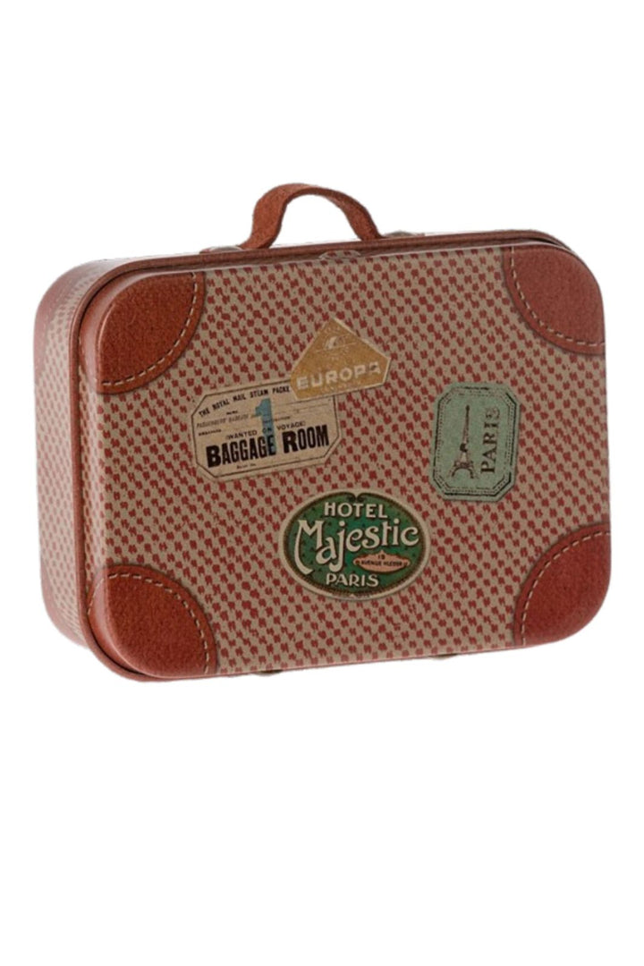 Maileg - Kuffert, Micro - Rosa - Micro Legetøj