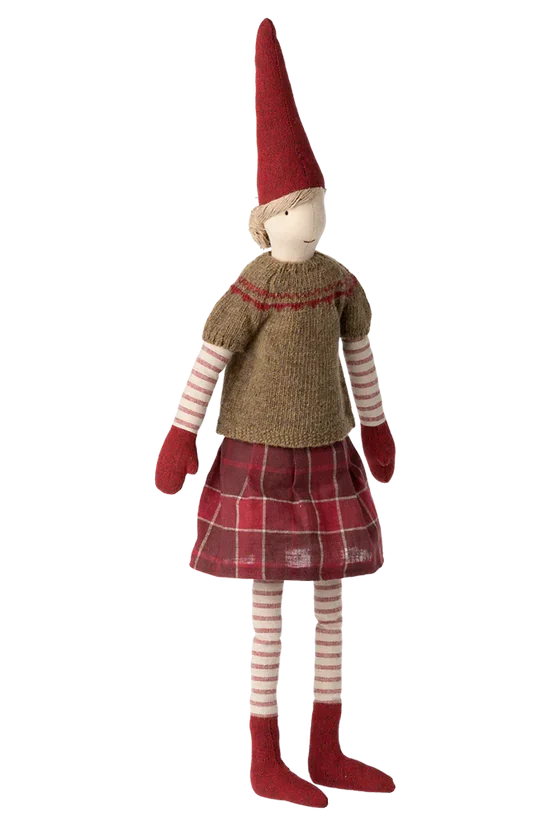 Maileg - Maxi Nisse - Pige, Nederdel (Size 4) - 14-2440-02 Jul