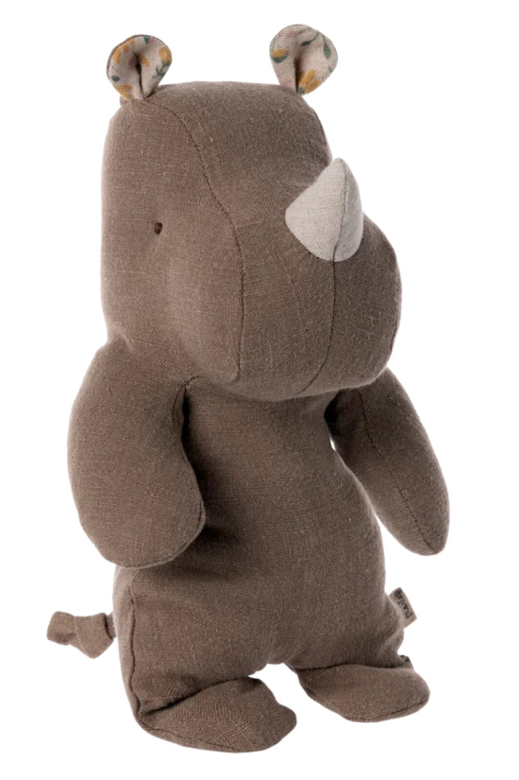 Maileg - Safari Friends, Rhino, Small - Chocolate - Small Legetøj