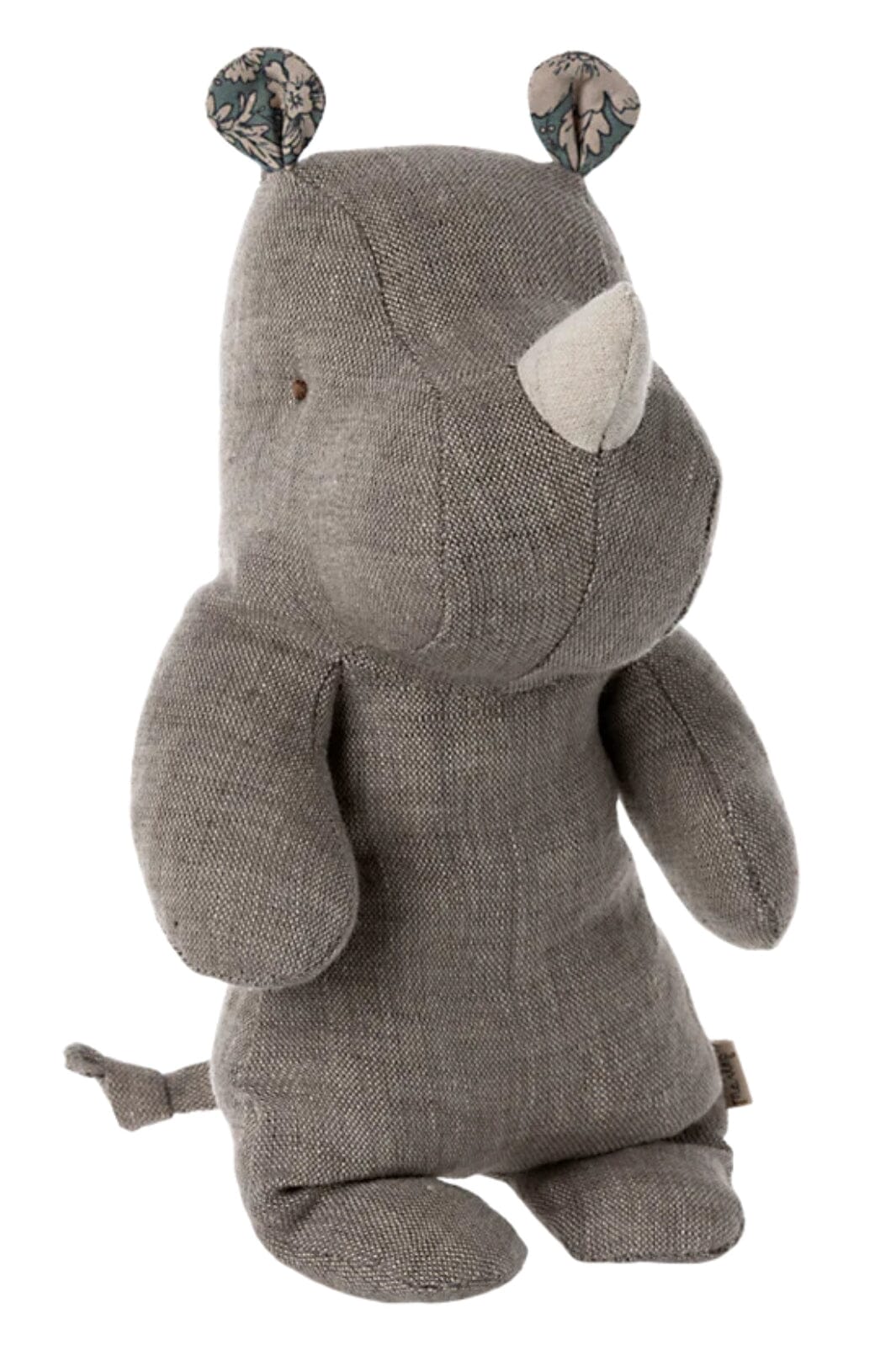 Maileg - Safari Friends, Rhino, Small - Grey - Small Legetøj