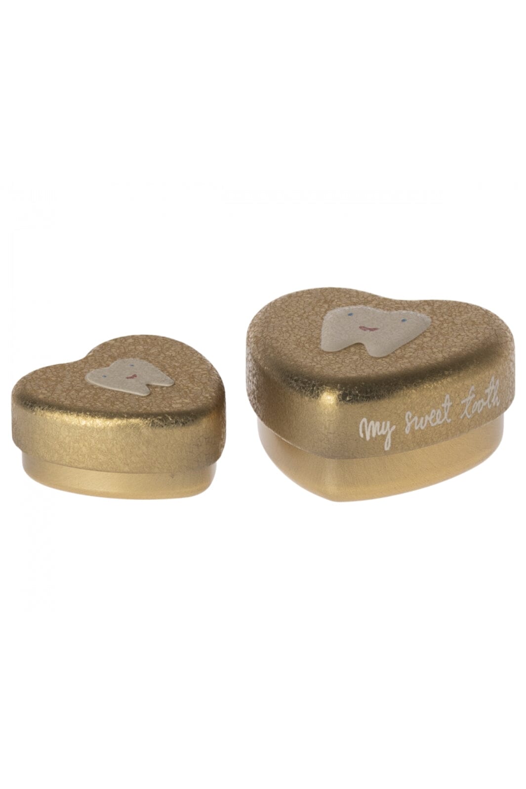 Maileg - Tooth Box, 2 Pcs Set - Gold Legetøj