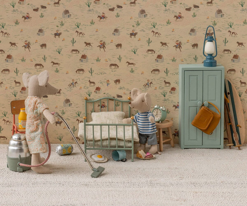 Maileg - Vintageseng, Mus - Mint - Mouse Furniture Legetøj