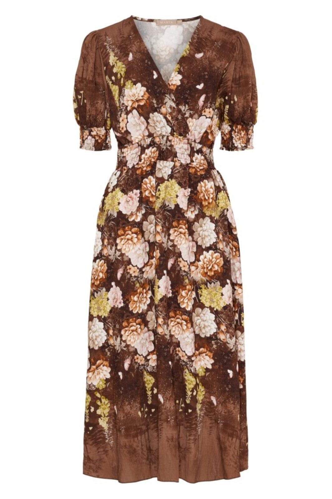 Marta Du Chateau - Mdclydia Dress 25216 - Marrone0460 Kjoler