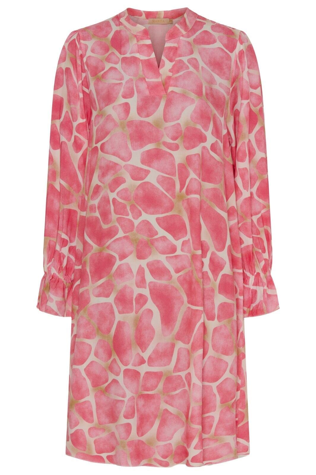 Forudbestilling - Marta Du Chateau - Mdcpernille Dress - Rosa Kjoler