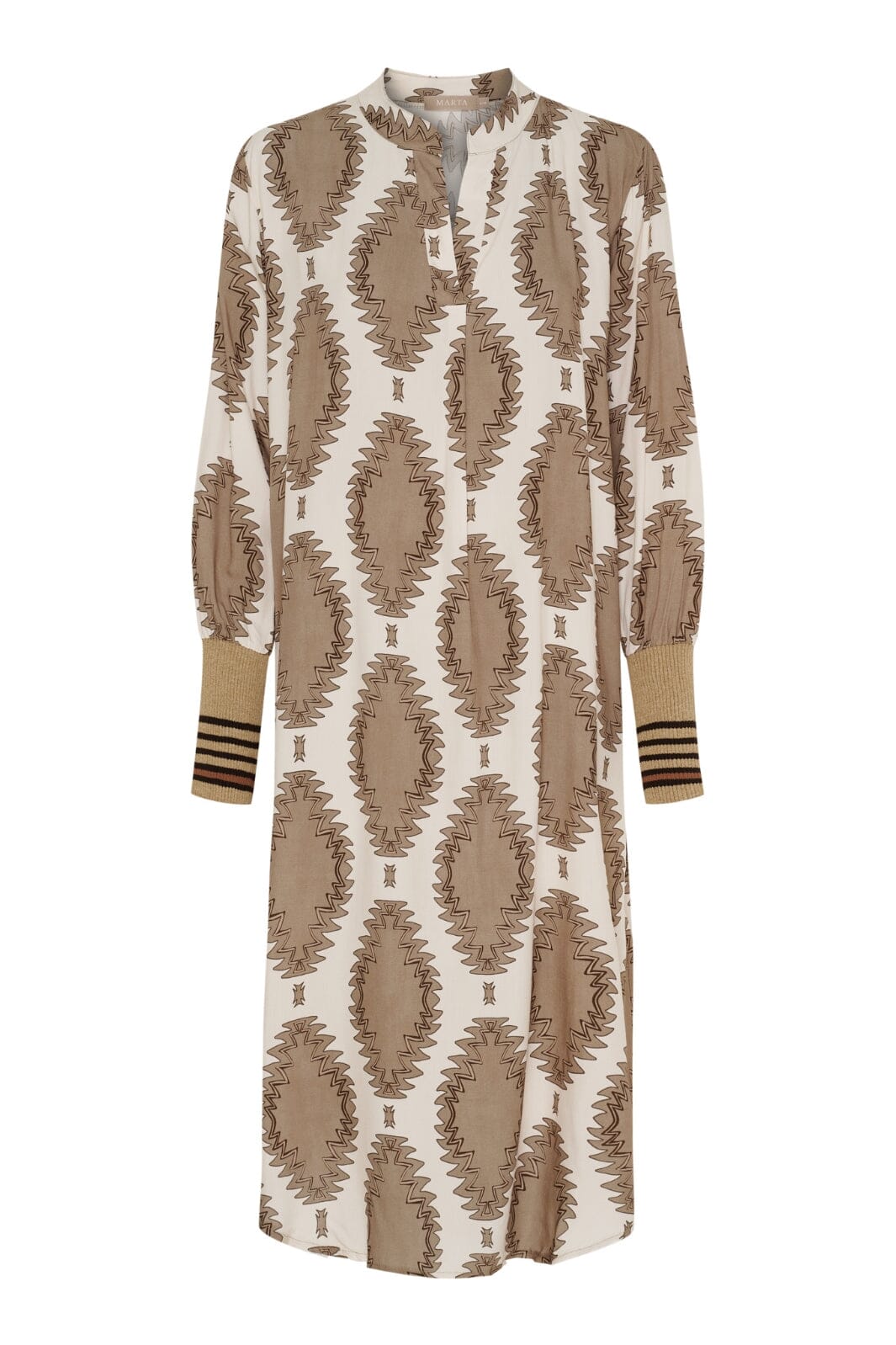 Marta Du Chateau - Mdcskye Dress 25230 - Fango Tg384Ba Kjoler