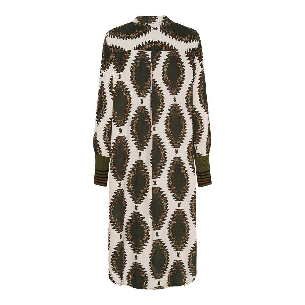 Marta Du Chateau - Mdcskye Dress 25230 - Military Tg384Ba Kjoler