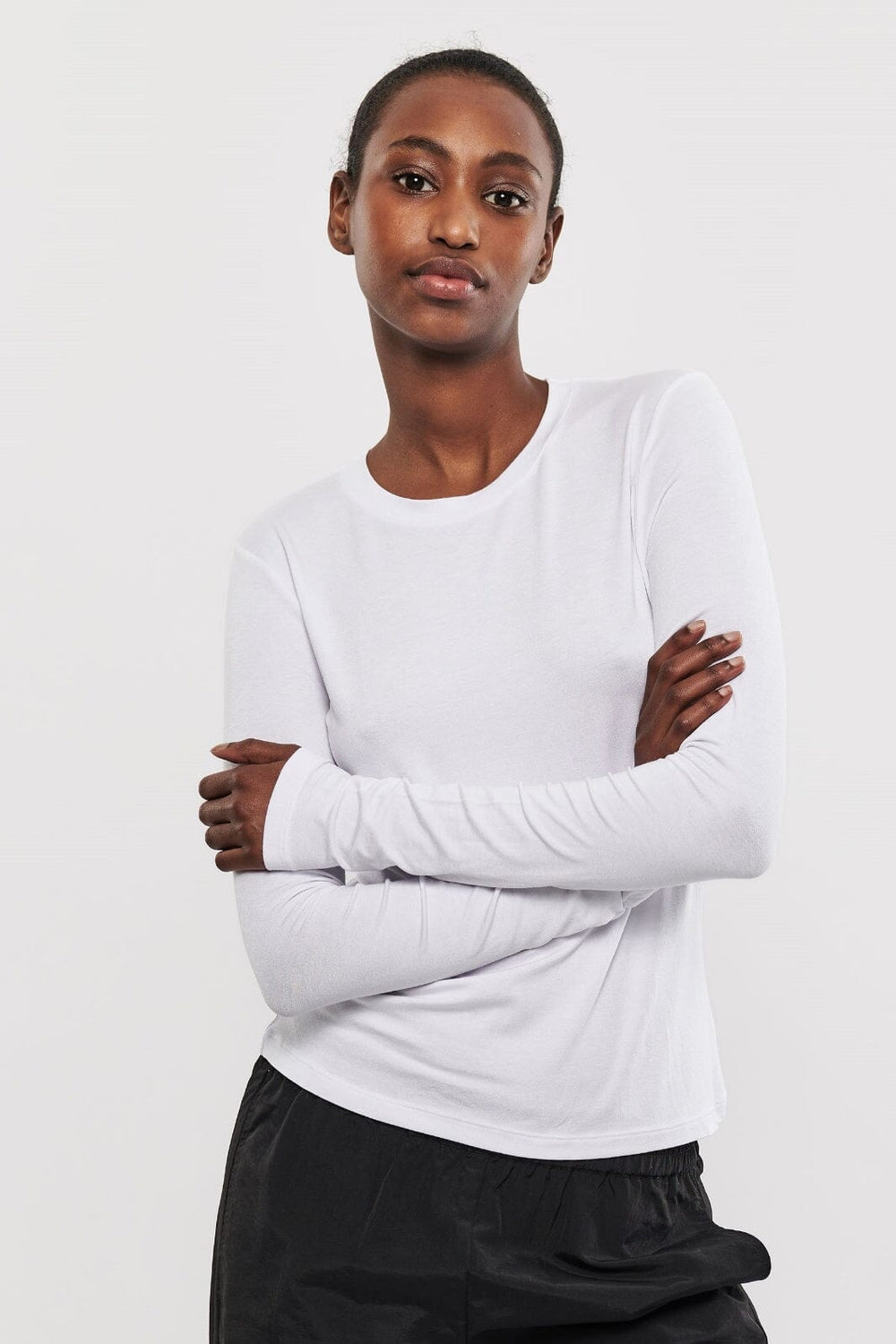MbyM - Christina-M - Optical White Bluser