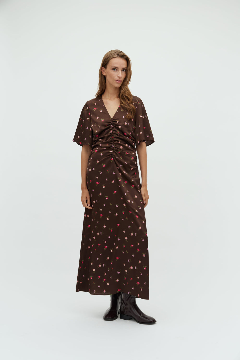 MbyM - Ineya-M 63871132 - V53 - Dark Evaline Print Kjoler