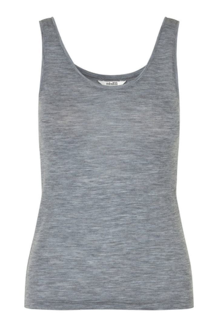 Mbym - Sina-M - H50 Medium Grey Melange Toppe