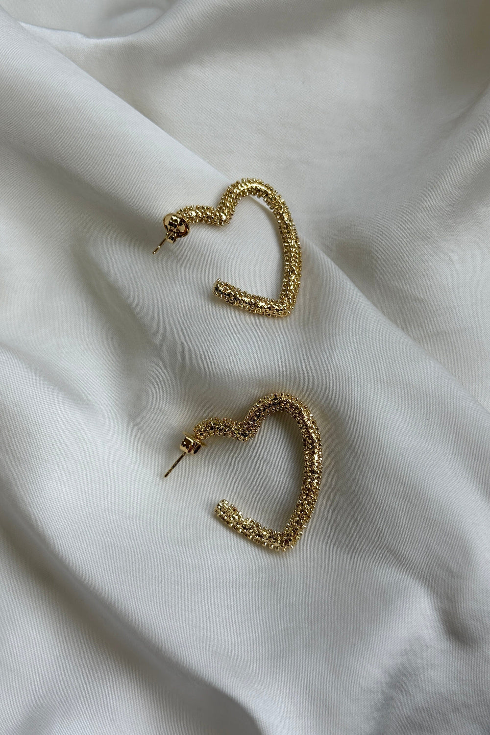 Mellow Moon - Charley Hoop Earrings Bm0506e0580 - Forgyldt Øreringe