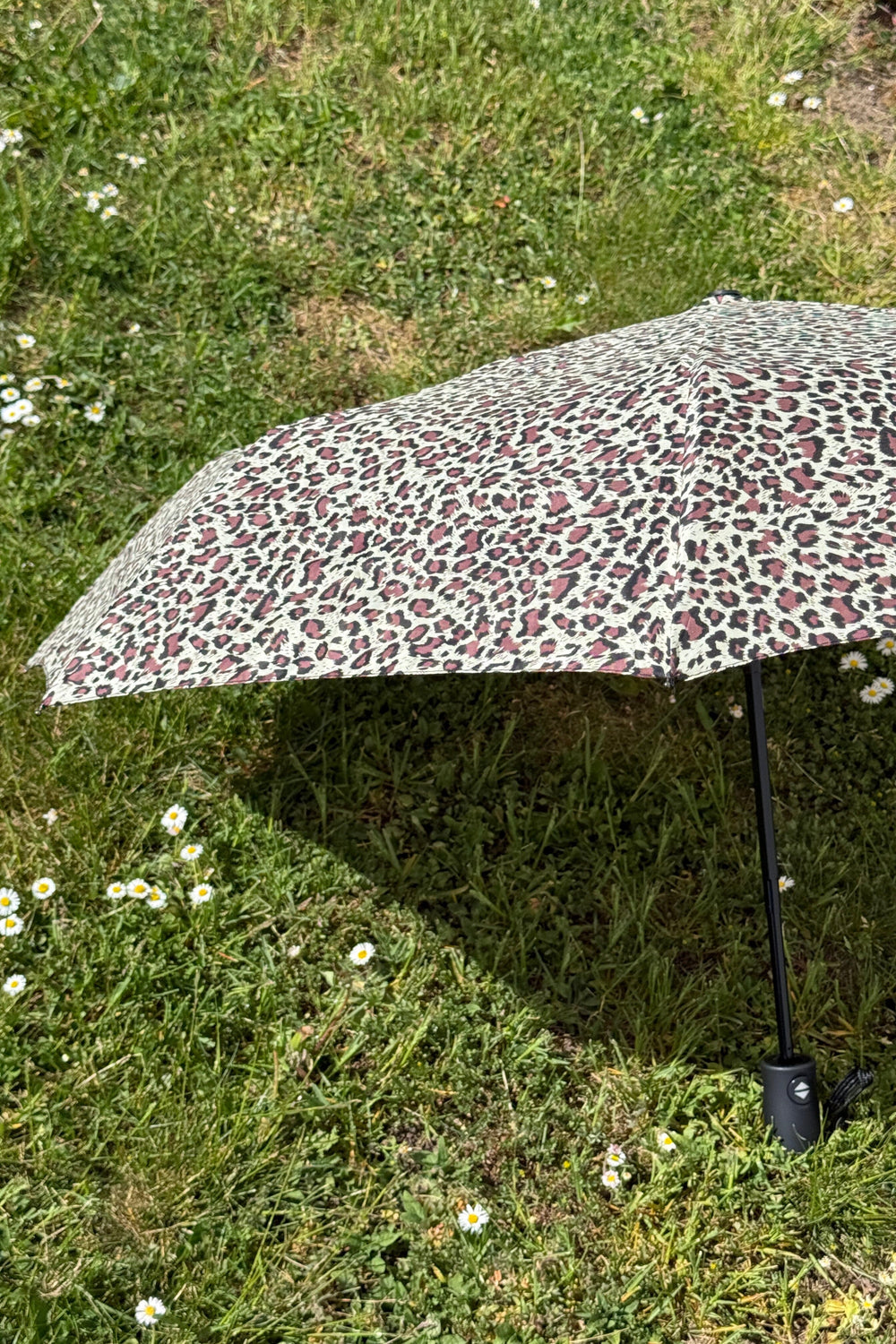 Mellow Moon - Foldable Umbrella PP-7922 - Brown Paraply