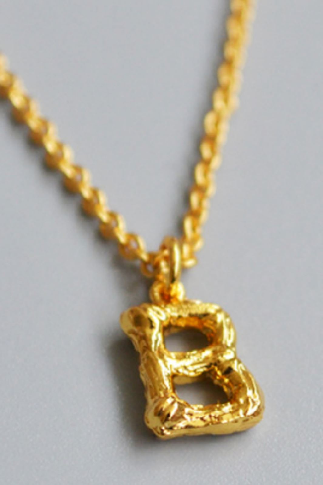 Mellow Moon - Kim Letter Necklace - Forgyldt Halskæder