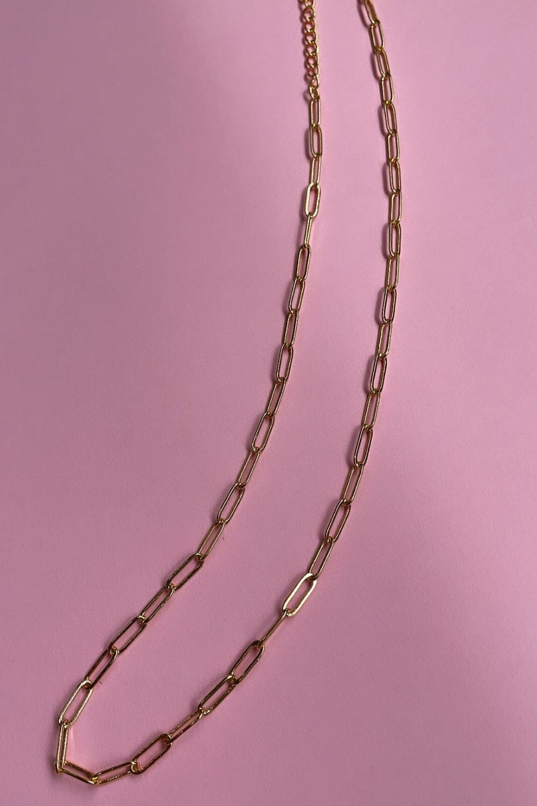 Mellow Moon - Link Chain Big Necklace - Forgyldt Halskæder