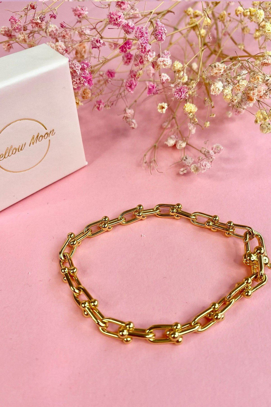 Mellow Moon Selected - Lænke Armbånd - Guld Armbånd