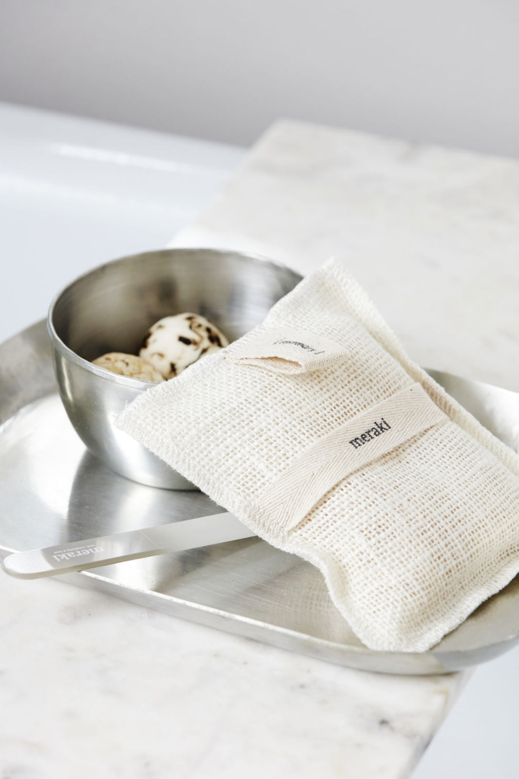 Meraki - Bath mitt, Rosemary bad