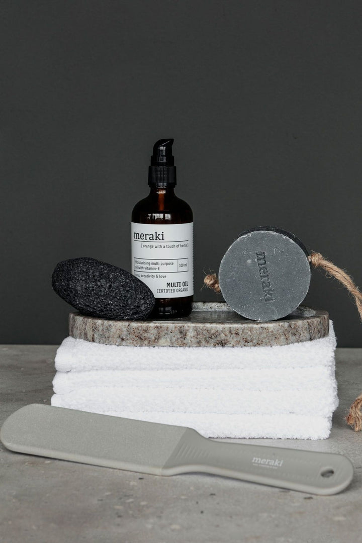 Meraki - Fodfil - Gray Tilbehør