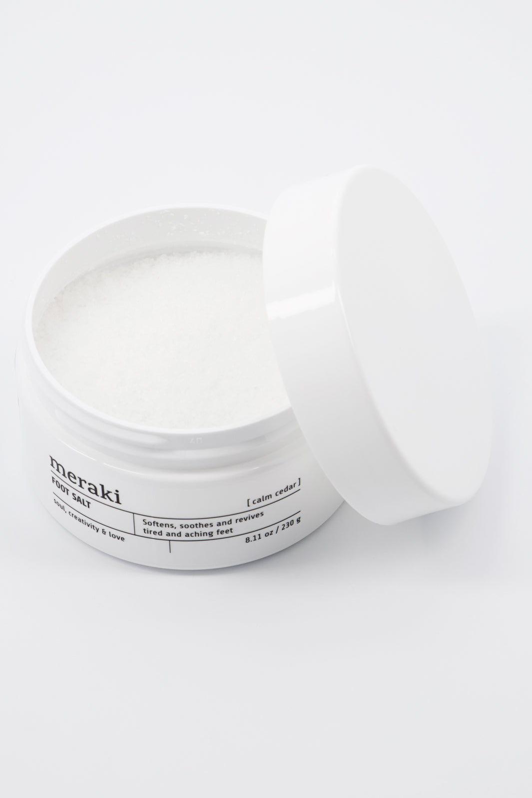 Meraki - Foot Salt Calm Cedar - Cosmos Natura Tilbehør