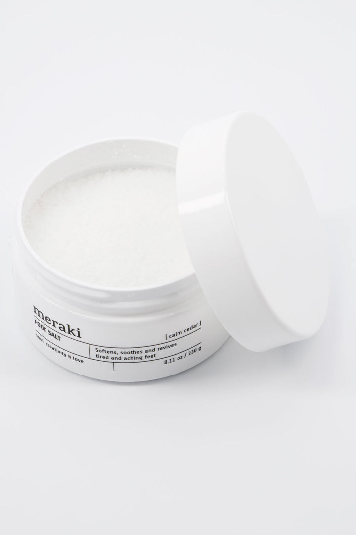 Meraki - Foot Salt Calm Cedar - Cosmos Natura Tilbehør