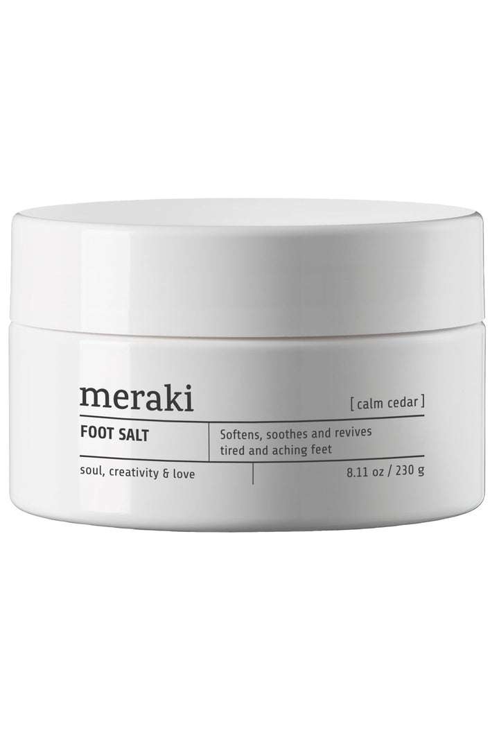 Meraki - Foot Salt Calm Cedar - Cosmos Natura Tilbehør