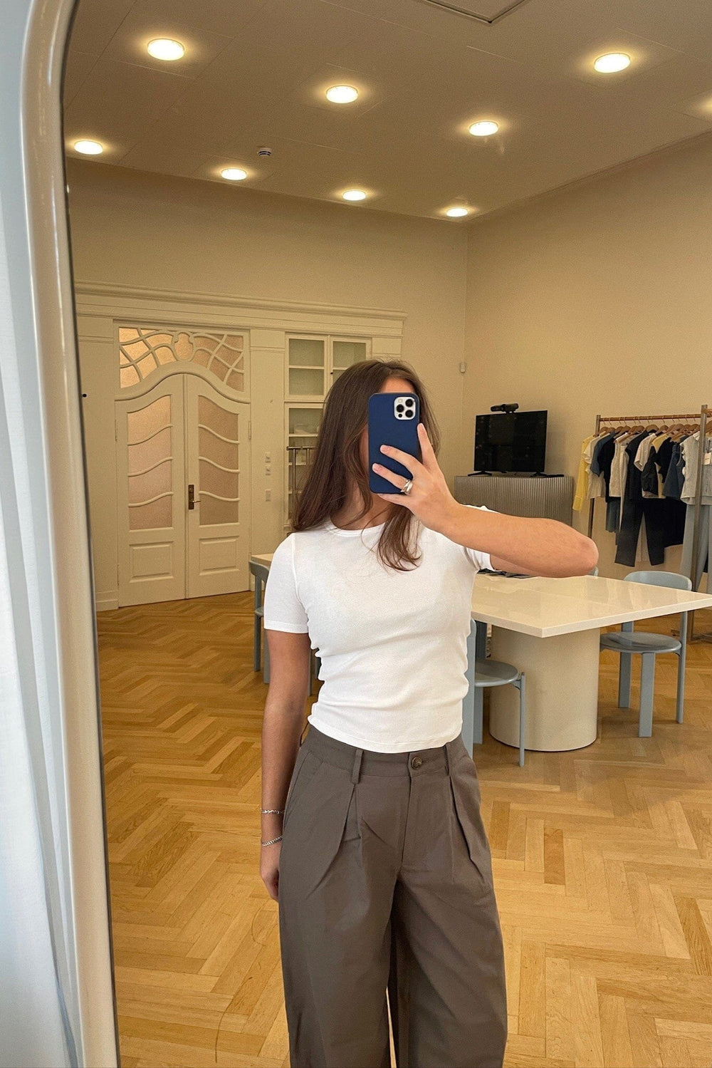 Modström - Igormd Short T-Shirt 58544 - 7 - Off White Toppe