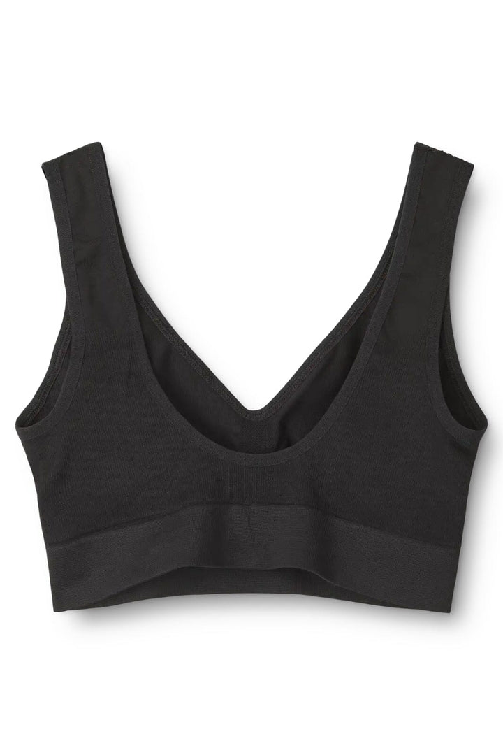 Molly&my Wardrobe - Luise Bra Top, Wide Straps 1010 - Black BH