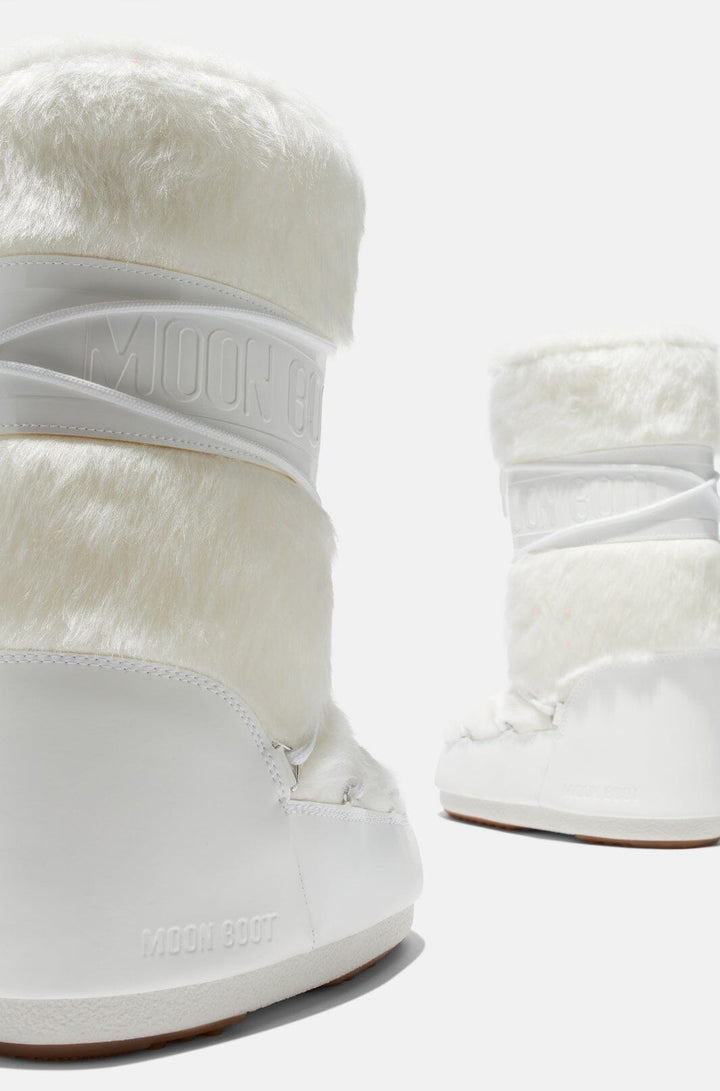 Moon Boot - Mb Icon Faux - A002 Optical White Støvler