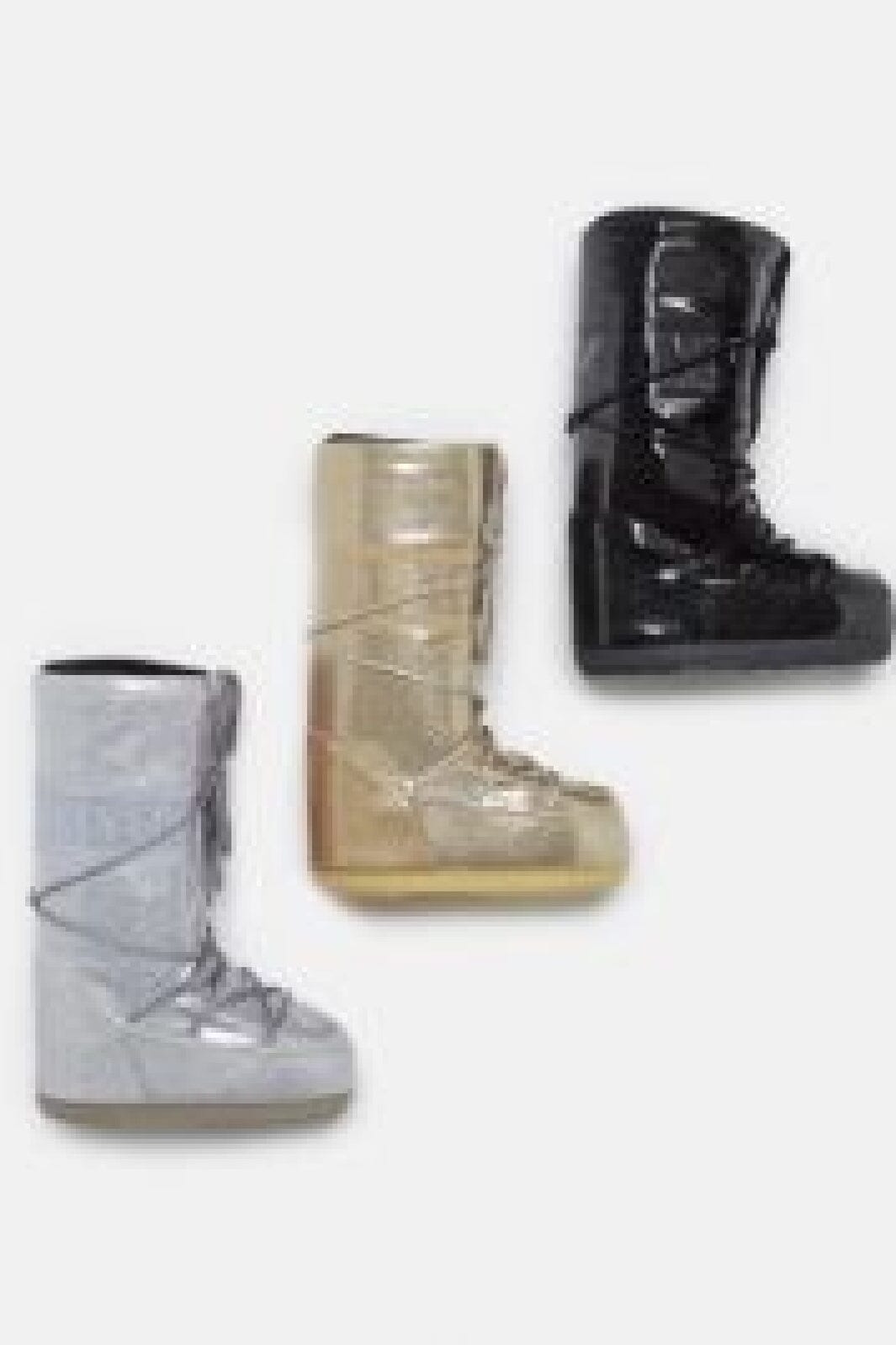 Moon Boot - Mb Icon Glitter - N001 Black Støvler