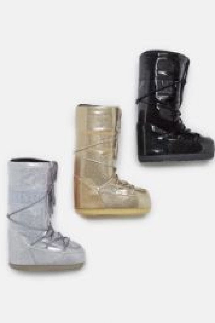 Moon Boot - Mb Icon Glitter - N001 Black Støvler