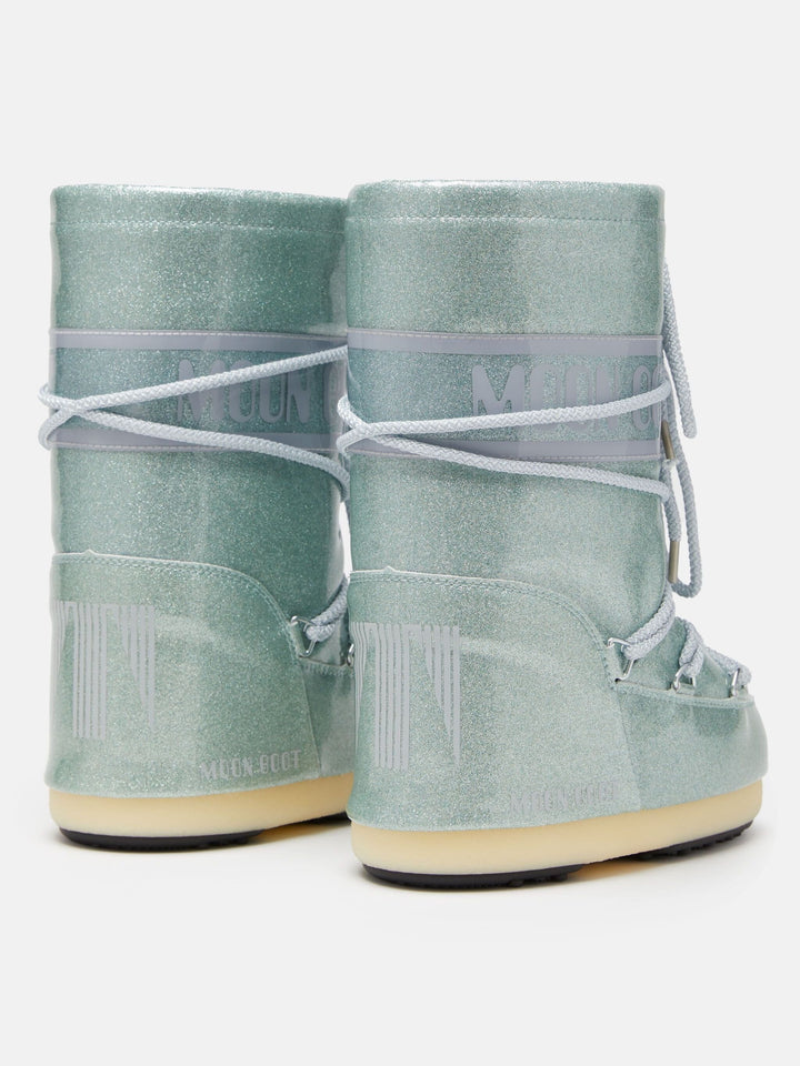 Moon Boot - Mb Icon Jr Glitt - F001 Light Blue Støvler