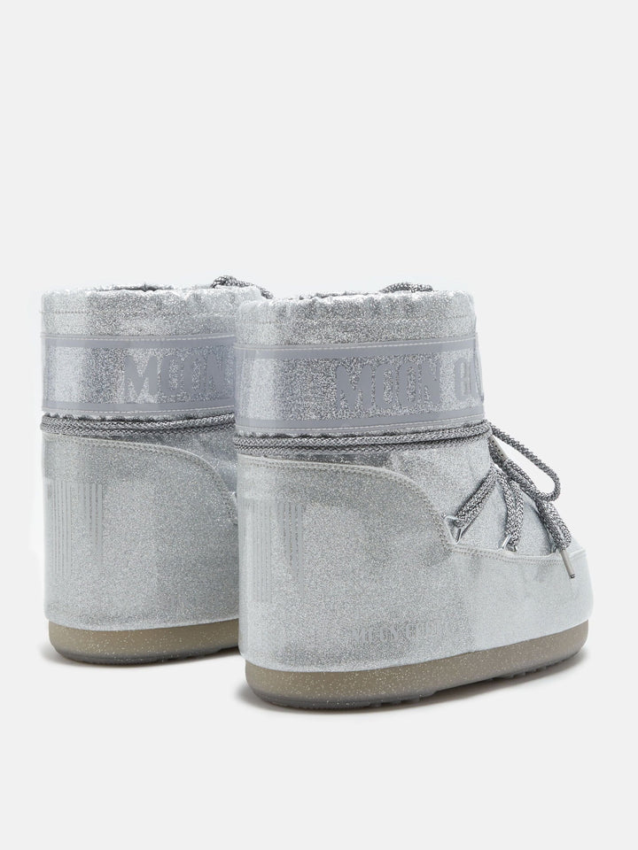 Moon Boot - Mb Icon Low Glitter - H001 Silver Støvler