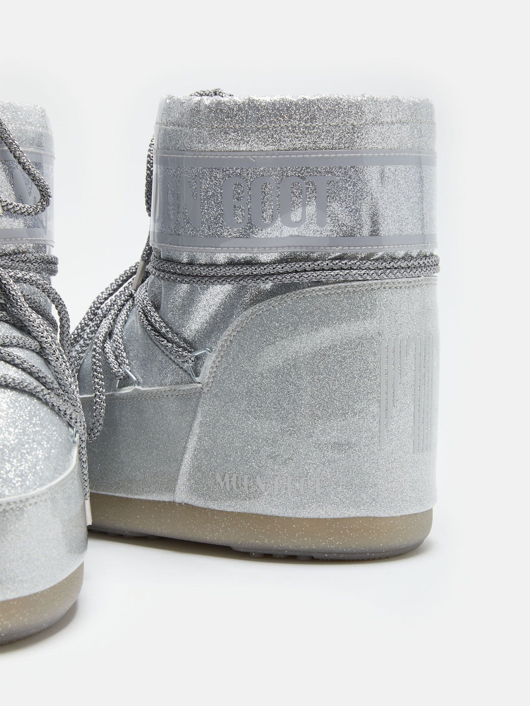 Moon Boot - Mb Icon Low Glitter - H001 Silver Støvler