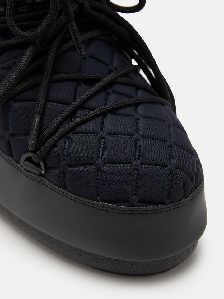 Moon Boot - Mb Icon Low Quilt - N001 Black Støvler
