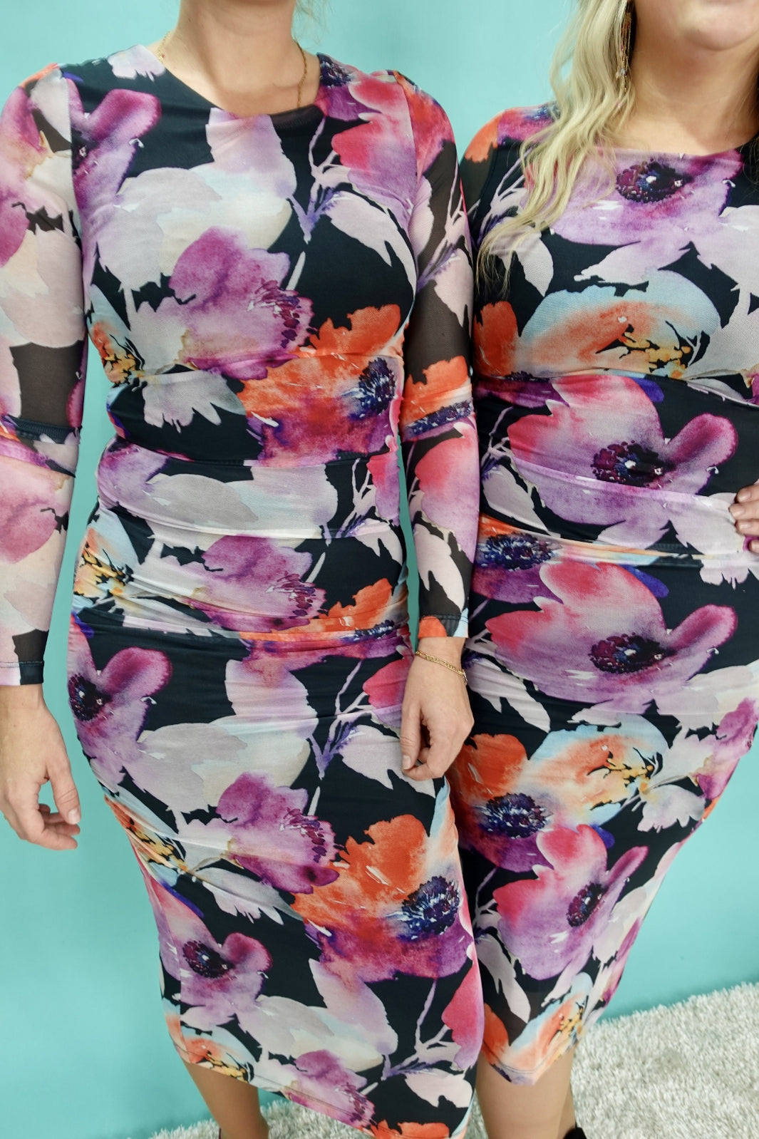 Moves By minimum X MollyogMy - Debina Midi Dress - Black Kjoler