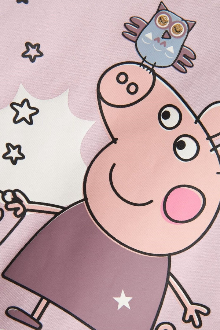 Name It - Nmfdyris Peppa Ls Nightset - 4672080 Winsome Orchid