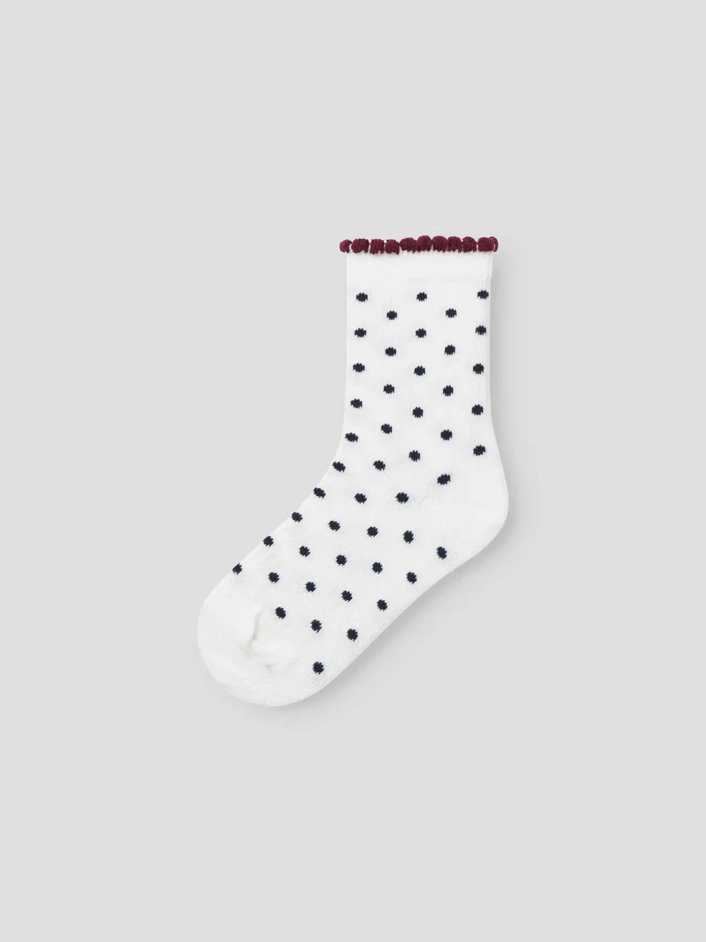Name It - Nmfriva Sock - 4878941 Burgundy Strømper