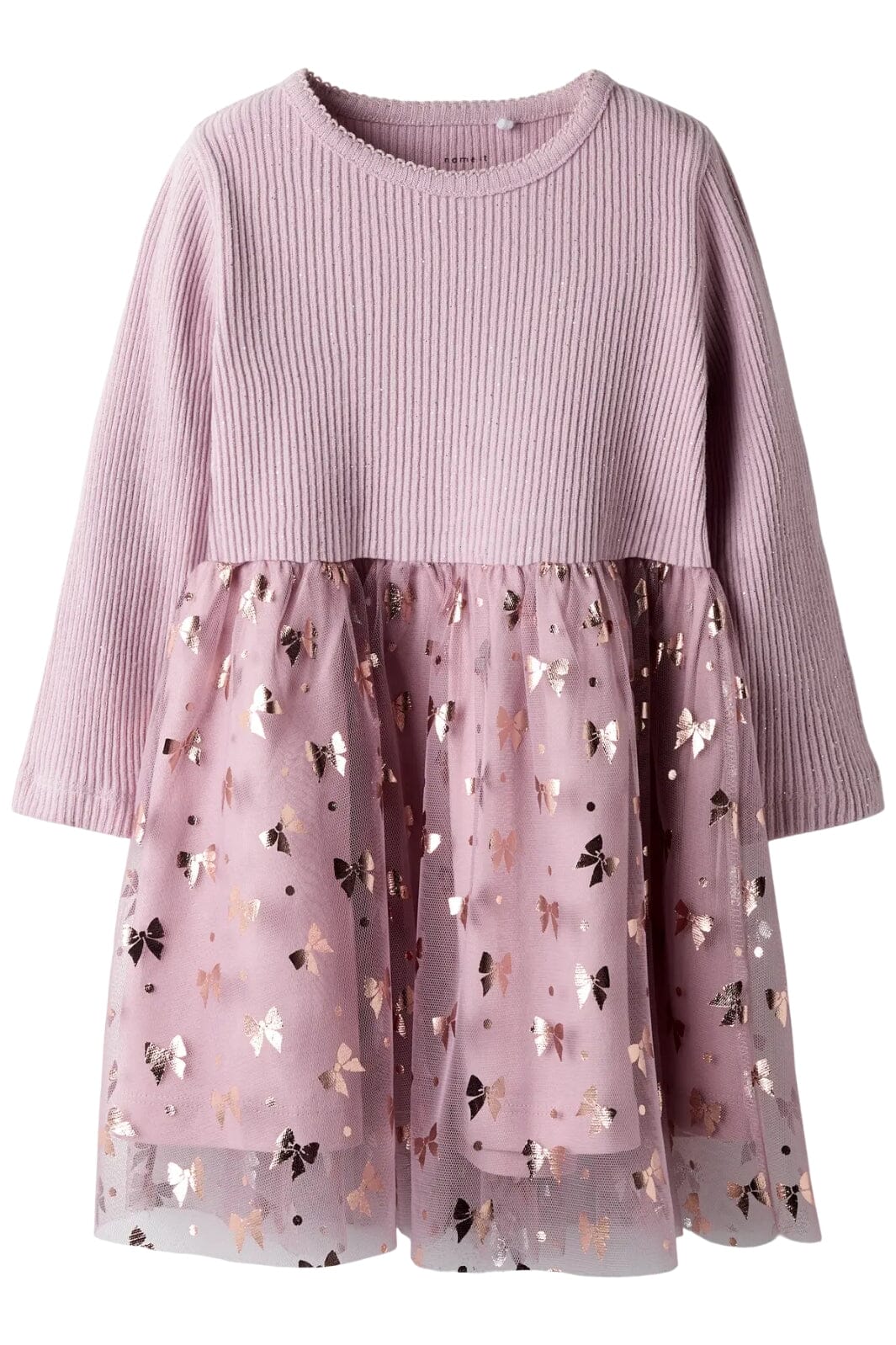 Name It - Nmfrosally Ls Dress - 4937793 Keepsake Lilac Kjoler