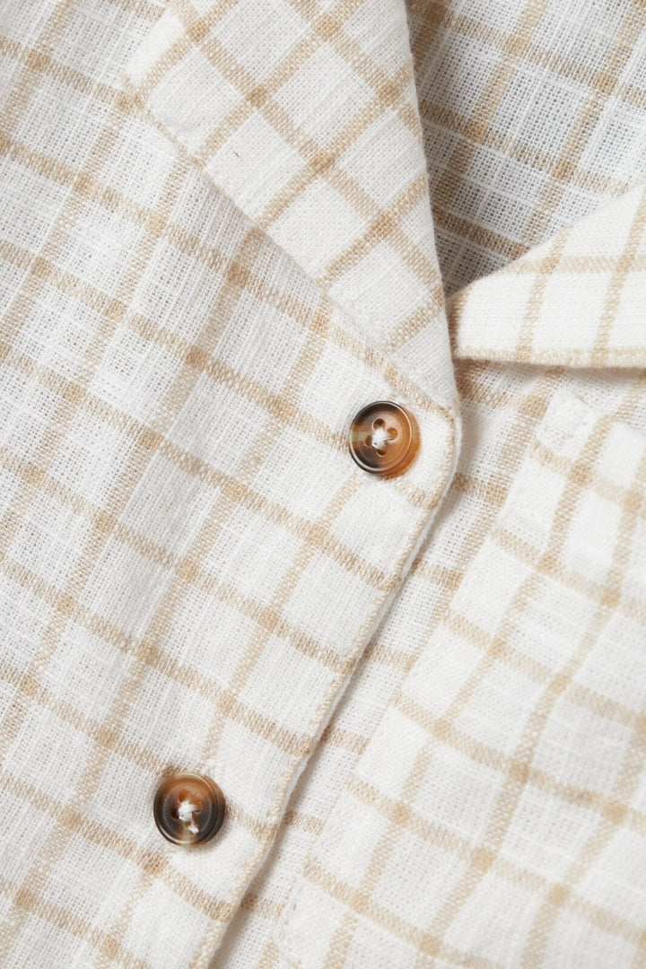 Name It - Nmmhalom Nreg Ss Shirt Box - 4751424 Bright White