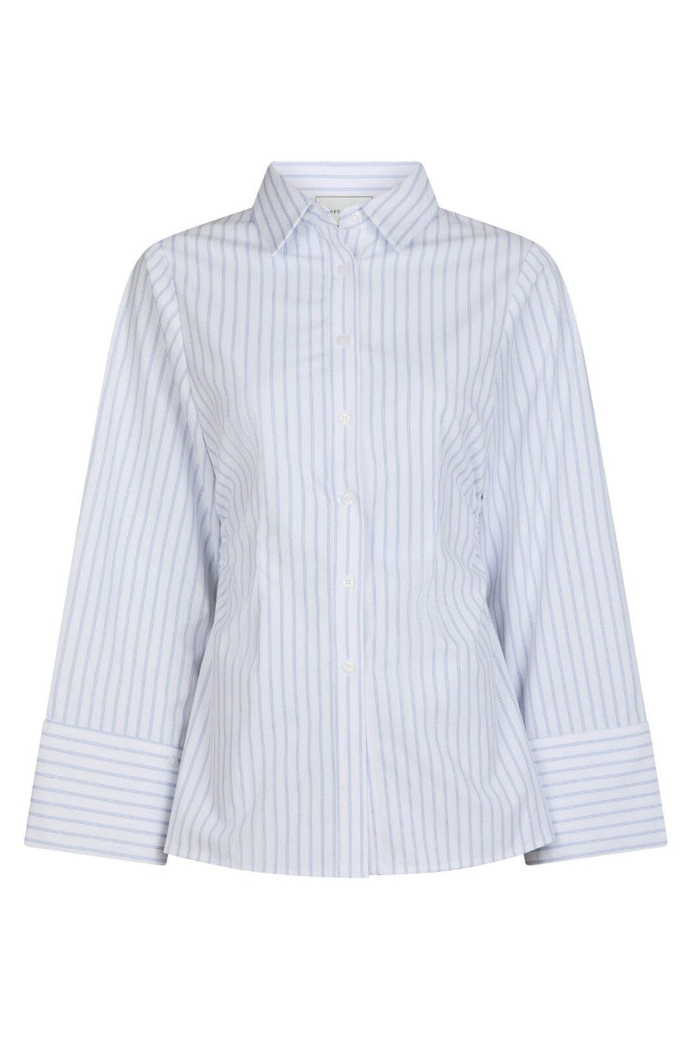 Neo Noir - Caroli Slim Stripe Shirt 166220 - 120 - White