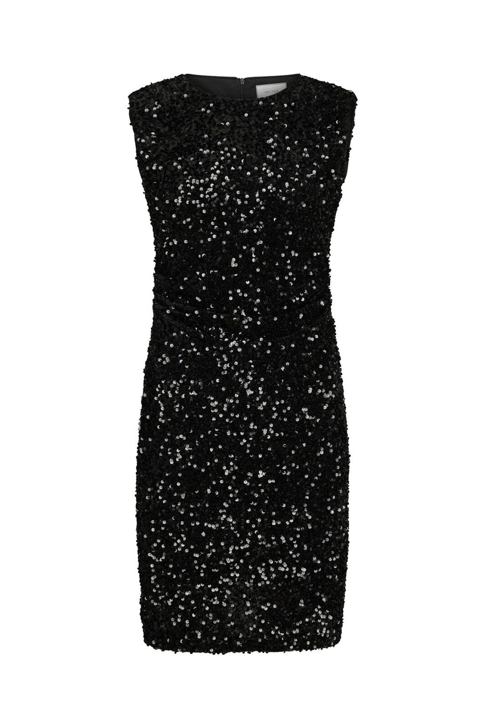 Neo Noir - Fanya Velvet Sequins Dress 167187 - 100 - Black