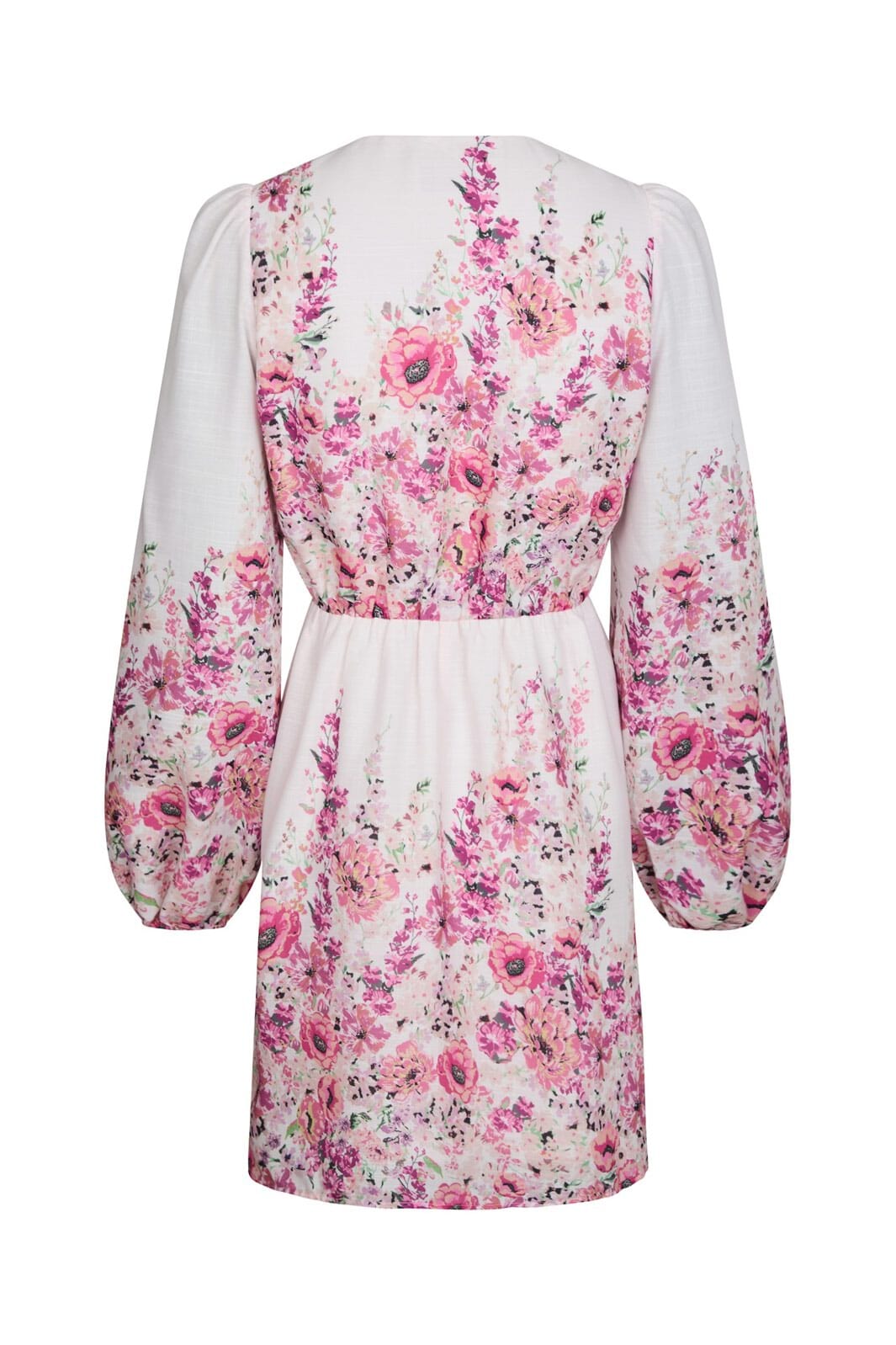 Neo Noir - Semila Flower Print Dress 166452 - 165 - Rose