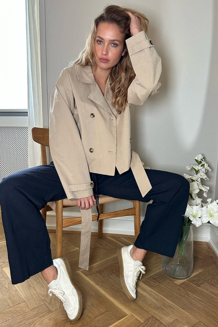 Neo Noir - Sia F Jacket - Sand Jakker