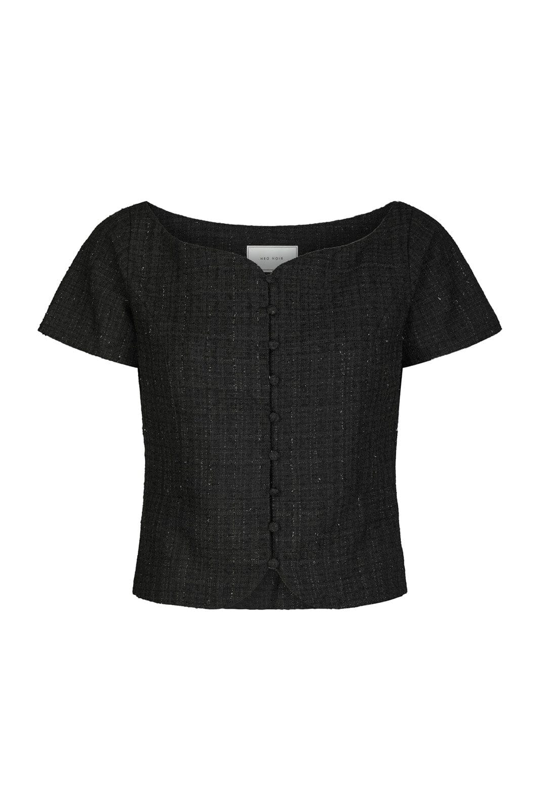 Neo Noir - Tango Boucle Top 166929 - 100 - Black