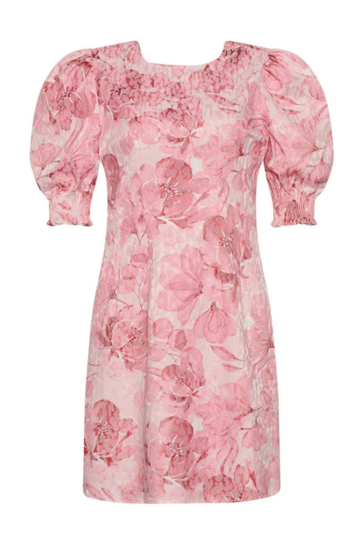 Noella - Blade Dress - Pink Flower Kjoler