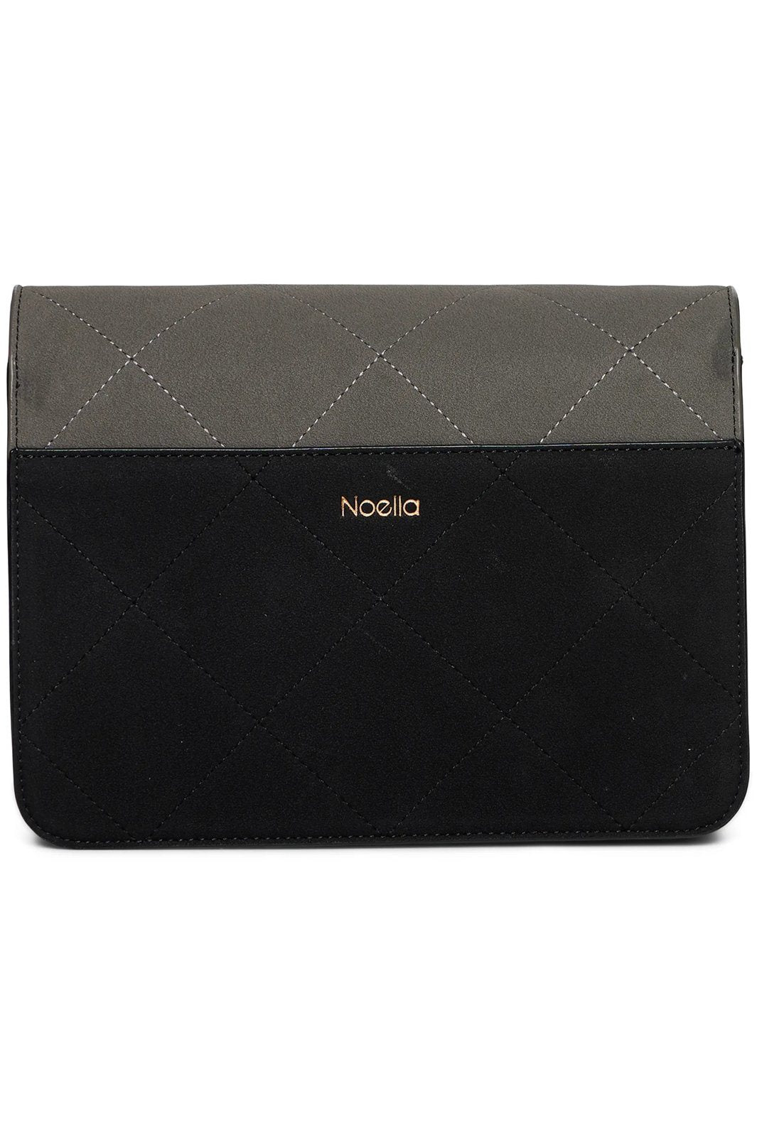 Noella - Blanca Multi Compartment Bag - Dark Grey/Black Tasker