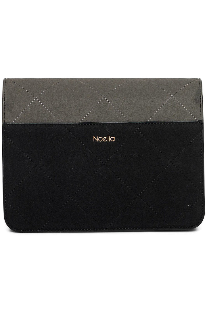 Noella - Blanca Multi Compartment Bag - Dark Grey/Black Tasker